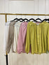 Summer Transparent Round Neck Lantern Sleeves Loose Tops